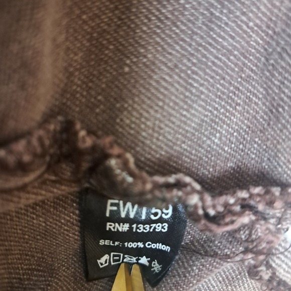 POL Oversized Plaid Sleeve Raw Edge Shirt Jacket Womens Size Large‎ - Picture 13 of 13